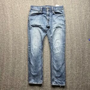 Banana Republic Jeans Mens 31x30 Blue Vintage Straight Denim Medium Wash Cotton